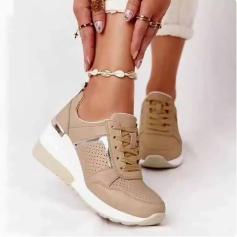 Damers Sneakers – Comfortabel, Ademend, Casual voor Dagelijks Gebruik