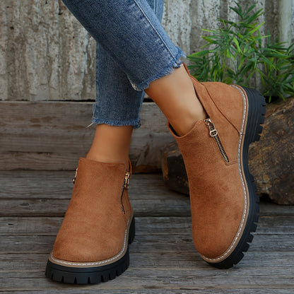 Catriona | The Zip Ankle Boot
