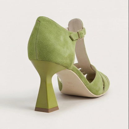 Eira | Vintage Strap Heels