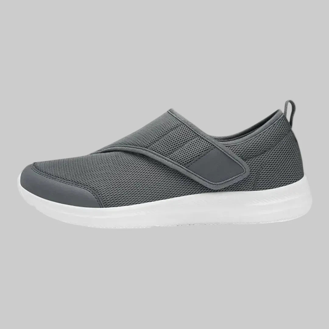 lagoz Berth | Orthopedische Diabetes Schoenen Unisex – Brede Klittenband Schoenen