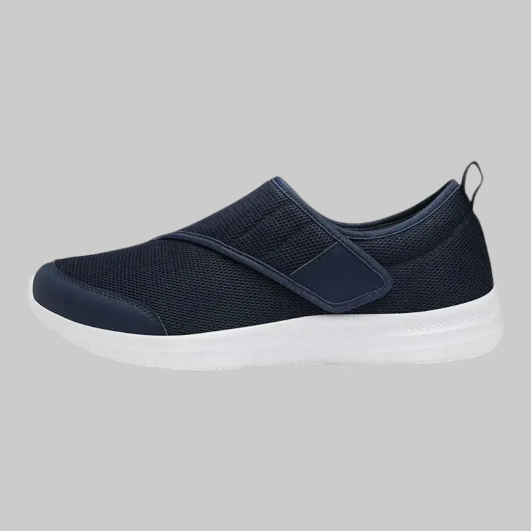 lagoz Berth | Orthopedische Diabetes Schoenen Unisex – Brede Klittenband Schoenen