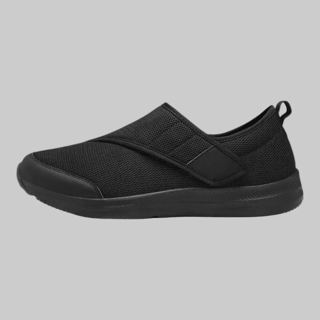 lagoz Berth | Orthopedische Diabetes Schoenen Unisex – Brede Klittenband Schoenen