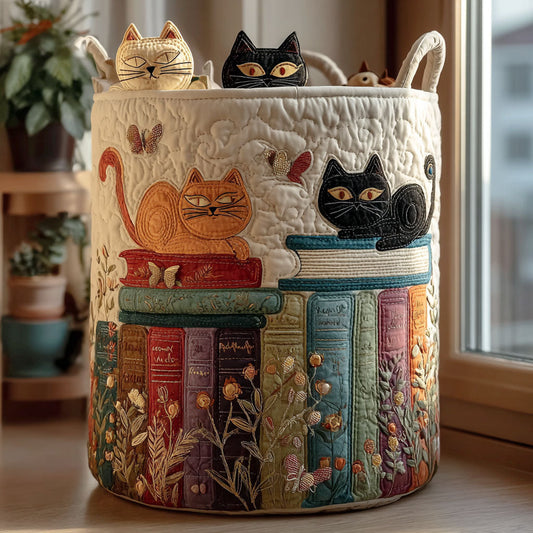 Paola | Hand-Quilted Laundry Basket