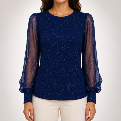 Oonagh | The Elegant Shimmer Blouse