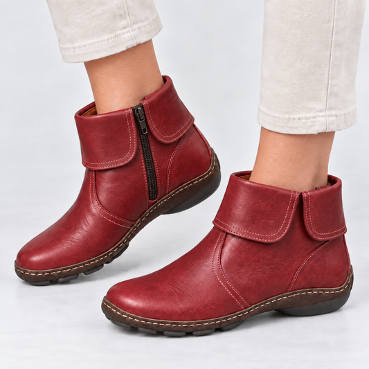 Áine | Leather Ankle Boots