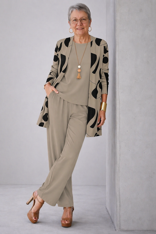 Emer | The Three-Piece Cardigan Set