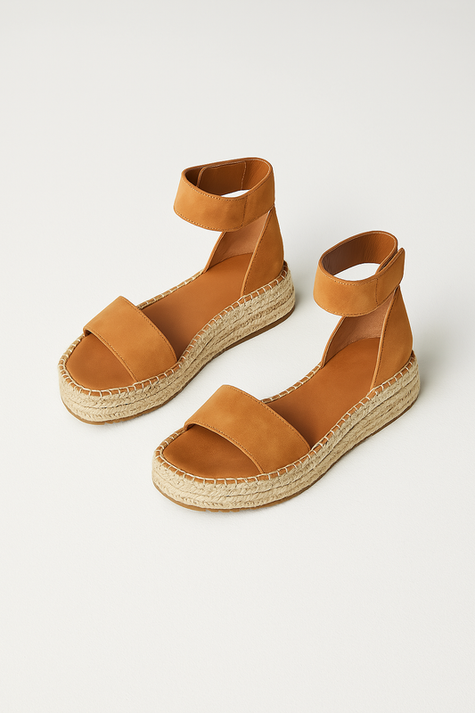 Classic Women's Leather Strap Sandals
