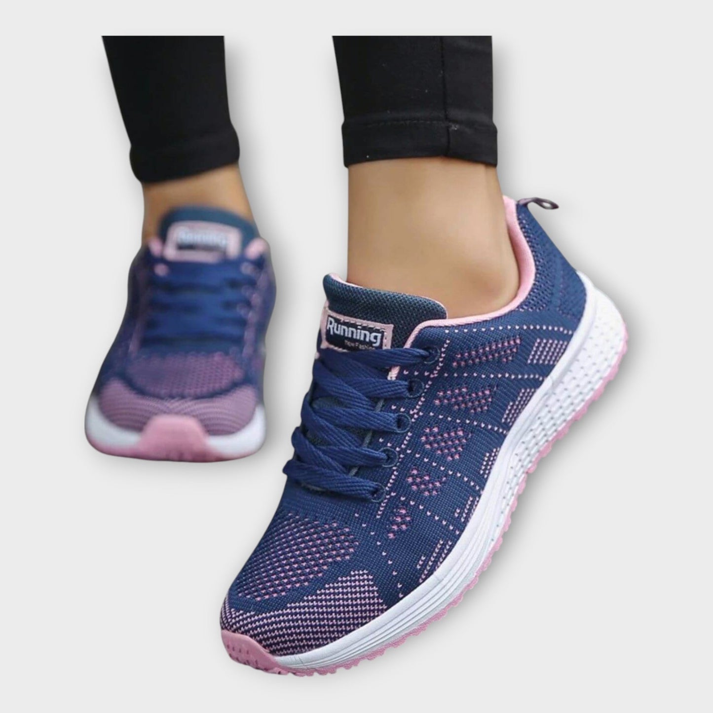 Sabina Elegant Woven Sneakers Non-Slip Sole