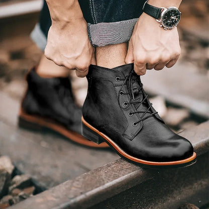 Conor | The Leather Ankle Boot