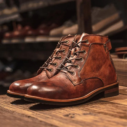 Conor | The Leather Ankle Boot