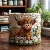 Erica | Hand-Quilted Laundry Basket