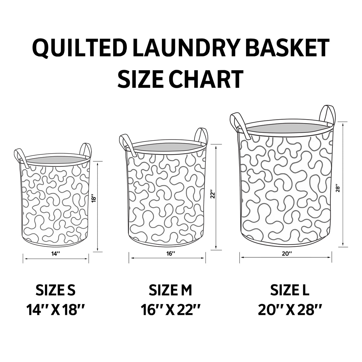 Sunsetbloom | Hand-Quilted Laundry Basket
