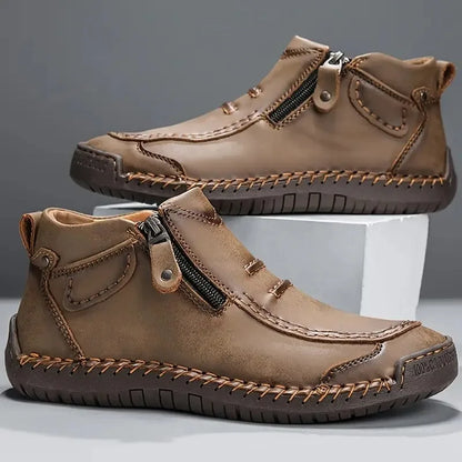 Kerry | The Leather Side-Zip Shoe