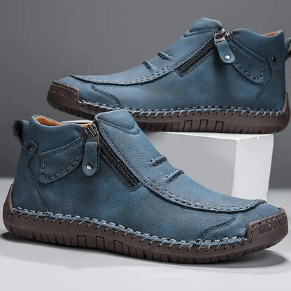 Kerry | The Leather Side-Zip Shoe