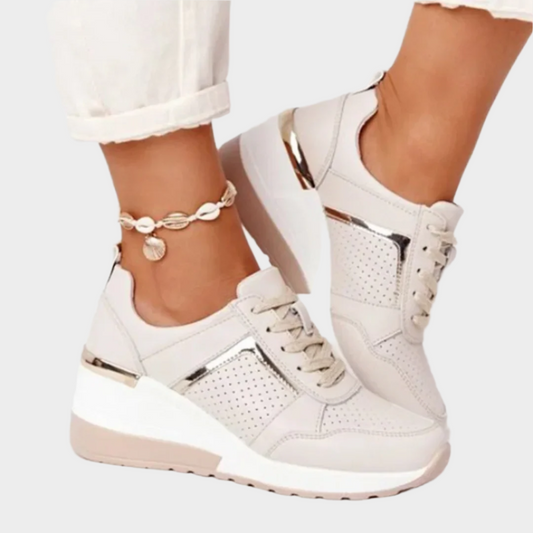 Sára Sophisticated Urban Sneakers with Internal Platform