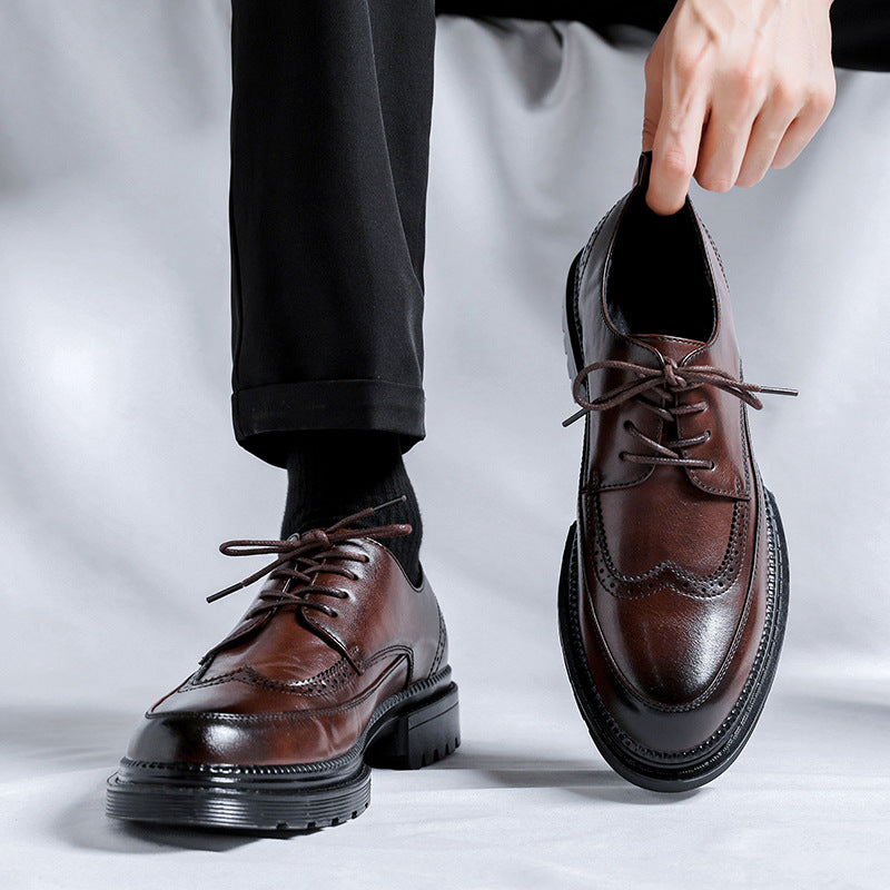 Ruadhán | The Wingtip Lug-Sole Derby Shoes