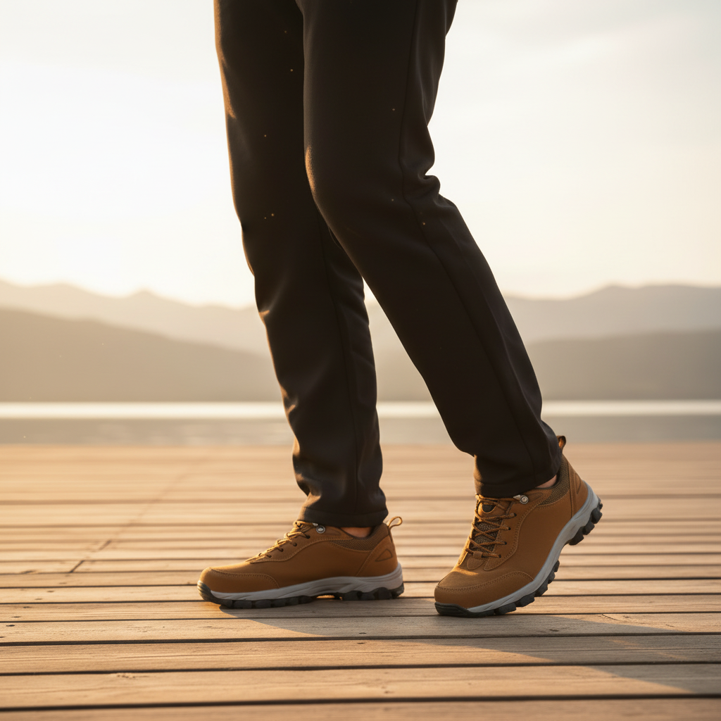 Lagoz Mounty | Orthopedische Heren Wandelschoenen
