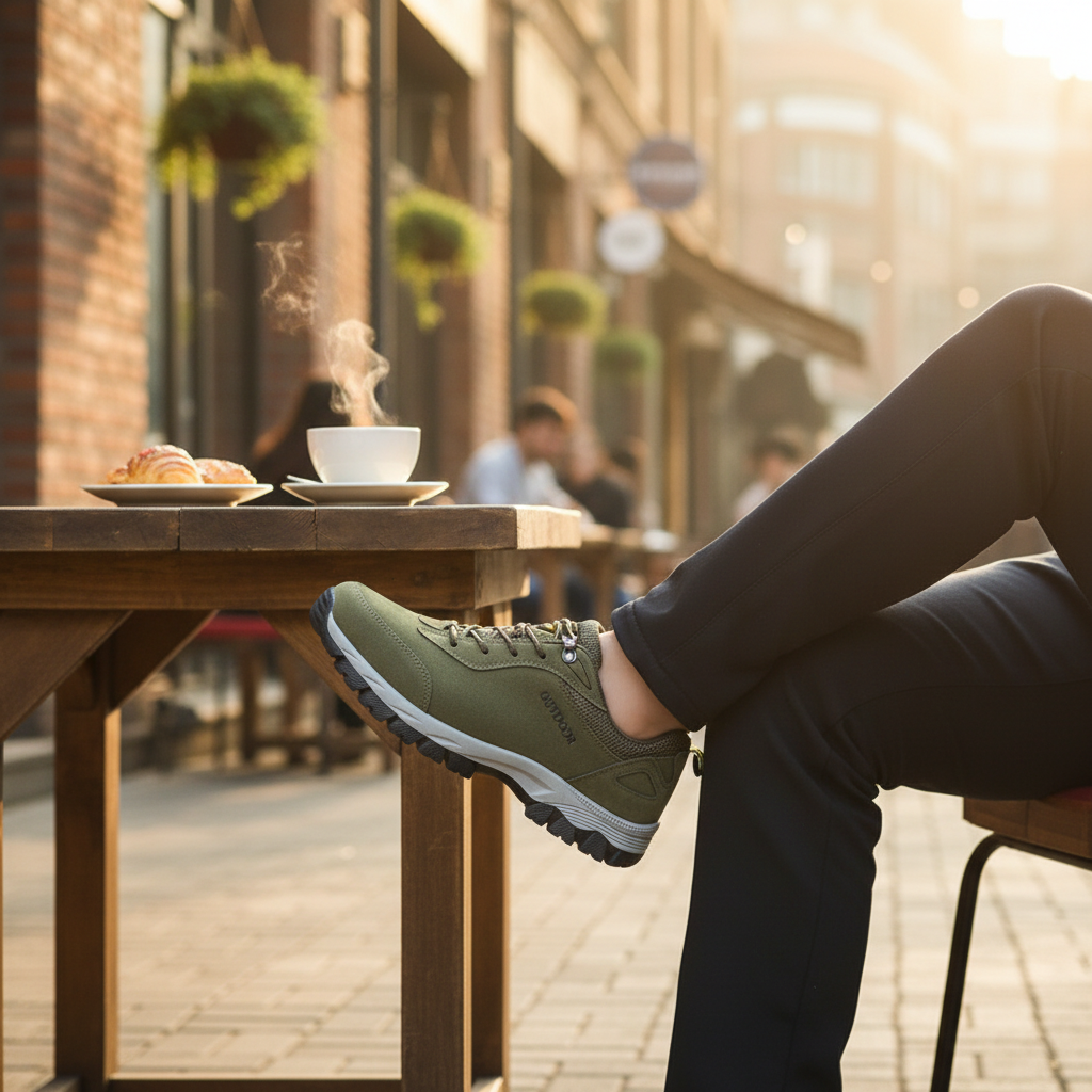Lagoz Mounty | Orthopedische Heren Wandelschoenen