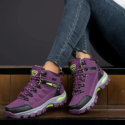 Dames Hoge Wandelschoenen - Waterdicht - Brede Voet
