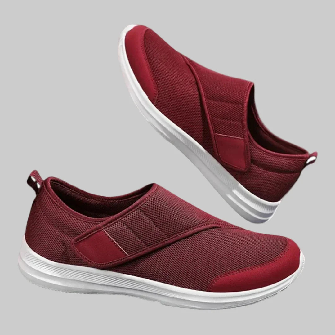 lagoz Berth | Orthopedische Diabetes Schoenen Unisex – Brede Klittenband Schoenen