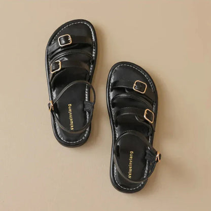 Malibu Leather Sandals