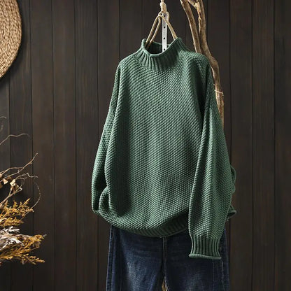 Ide | The Mock Neck Knit Sweater