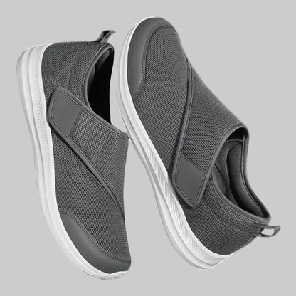 lagoz Berth | Orthopedische Diabetes Schoenen Unisex – Brede Klittenband Schoenen