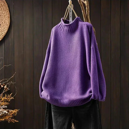 Ide | The Mock Neck Knit Sweater