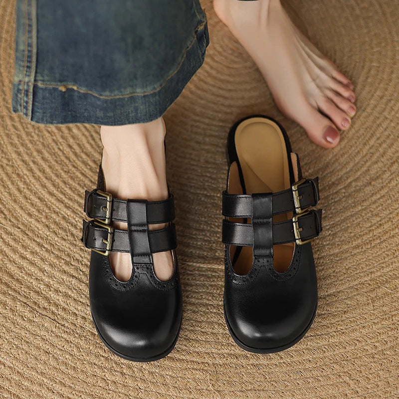 The Rosalie Mule Heels