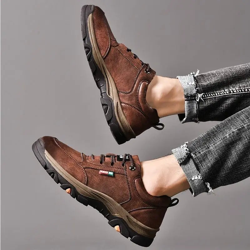 Lorcan | The Leather Hiking Sneaker