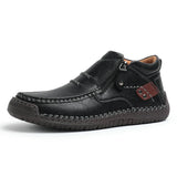 Fiachra | The Leather Zip Ankle Boot