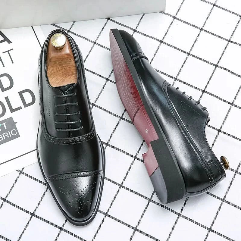 Odhrán | The Cap-Toe Brogue Oxford Shoes