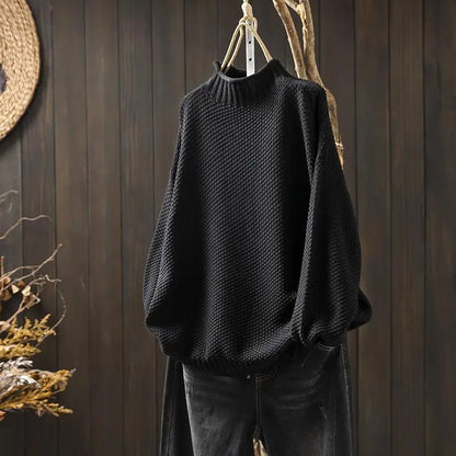Ide | The Mock Neck Knit Sweater