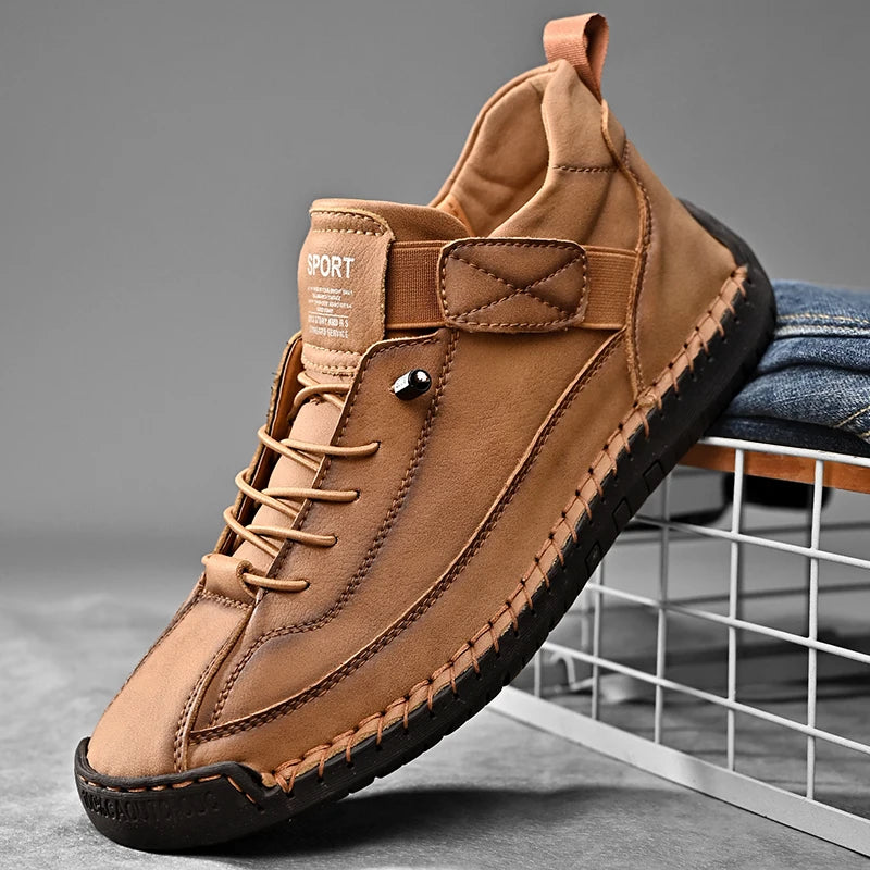 Oisín | The Leather Slip-On Sneaker