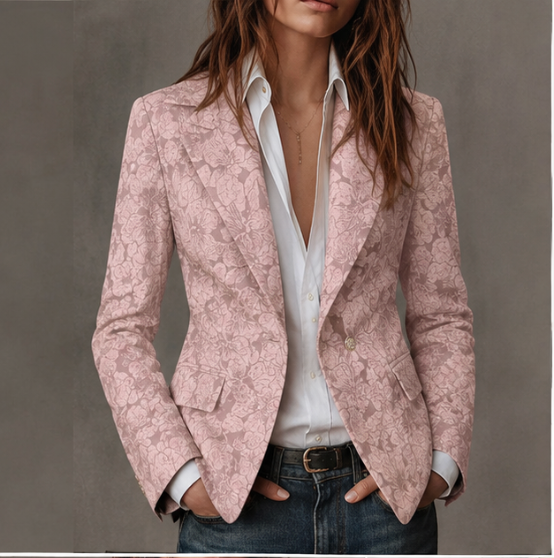 Róisín jacquard blazer