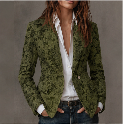 Róisín jacquard blazer