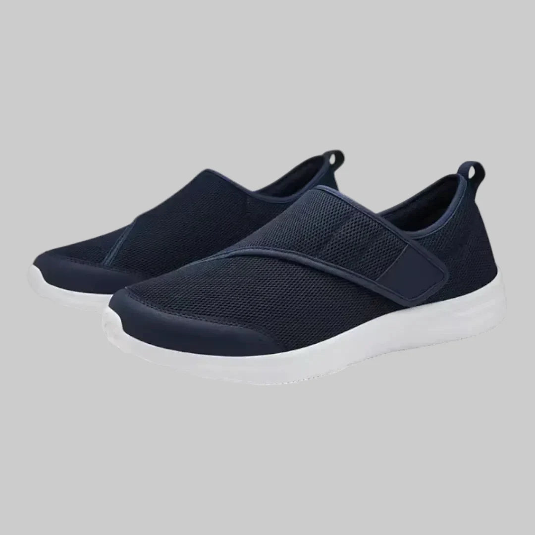 lagoz Berth | Orthopedische Diabetes Schoenen Unisex – Brede Klittenband Schoenen