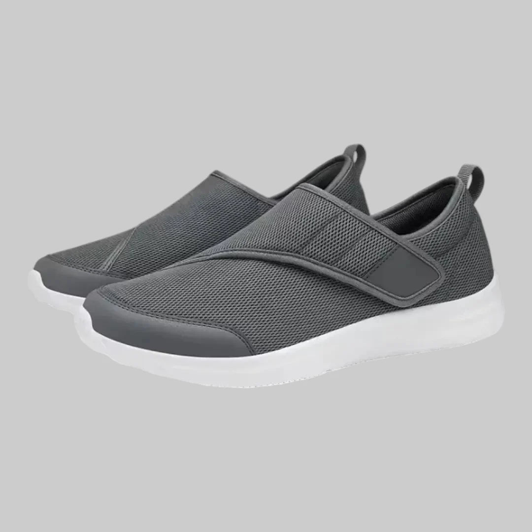 lagoz Berth | Orthopedische Diabetes Schoenen Unisex – Brede Klittenband Schoenen