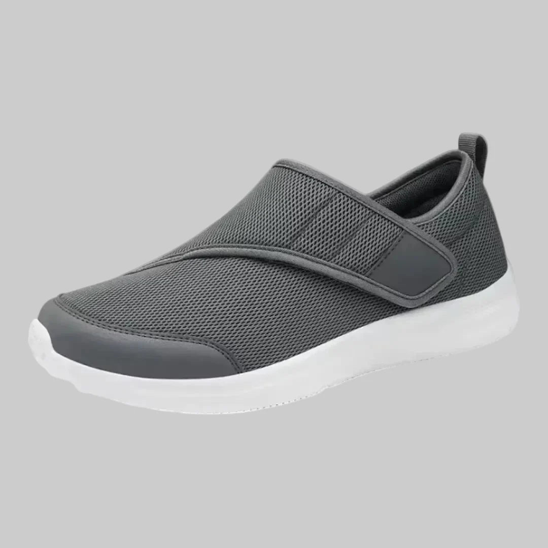 lagoz Berth | Orthopedische Diabetes Schoenen Unisex – Brede Klittenband Schoenen