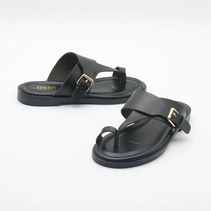 Valencia Leather Buckle Sandal