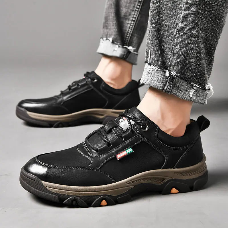 Lorcan | The Leather Hiking Sneaker