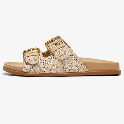 The Positano Buckle Sandal