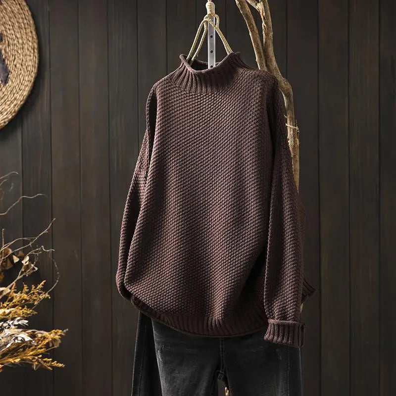 Ide | The Mock Neck Knit Sweater