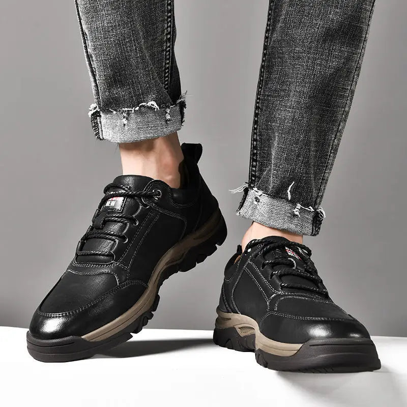 Lorcan | The Leather Hiking Sneaker