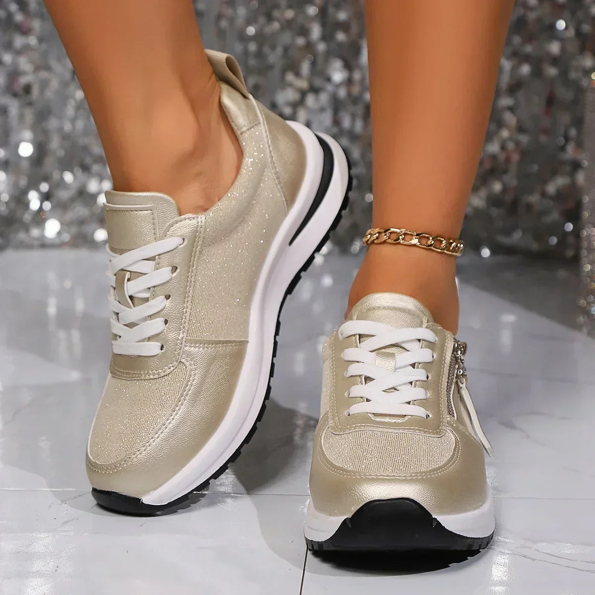 Dames Orthopedische Sneakers – Comfortabel, Geschikt voor Dagelijks Gebruik