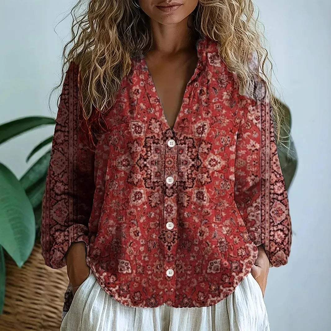 Aoife | The Linen Button-Down Blouse