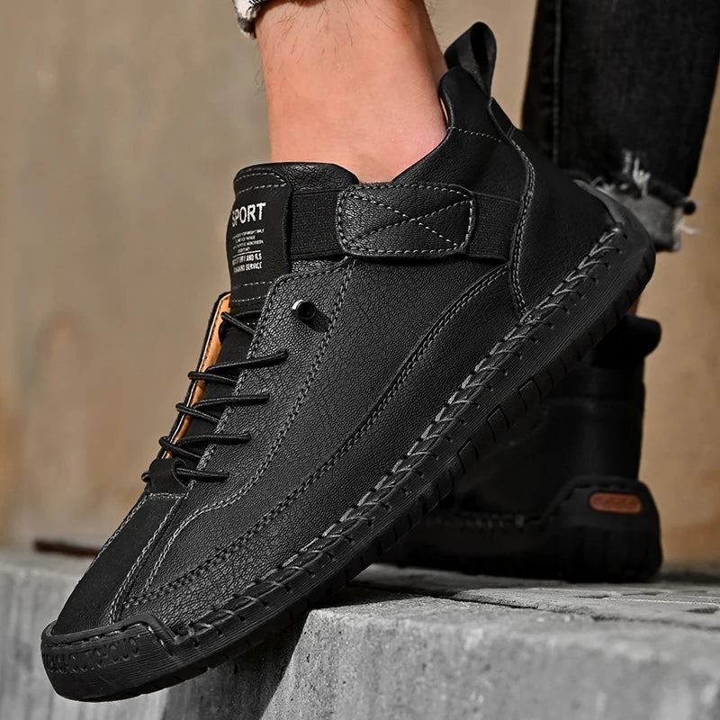 Oisín | The Leather Slip-On Sneaker