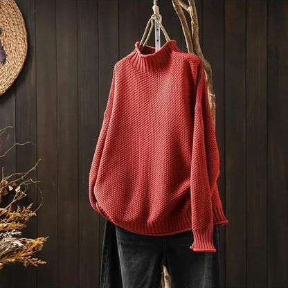 Ide | The Mock Neck Knit Sweater
