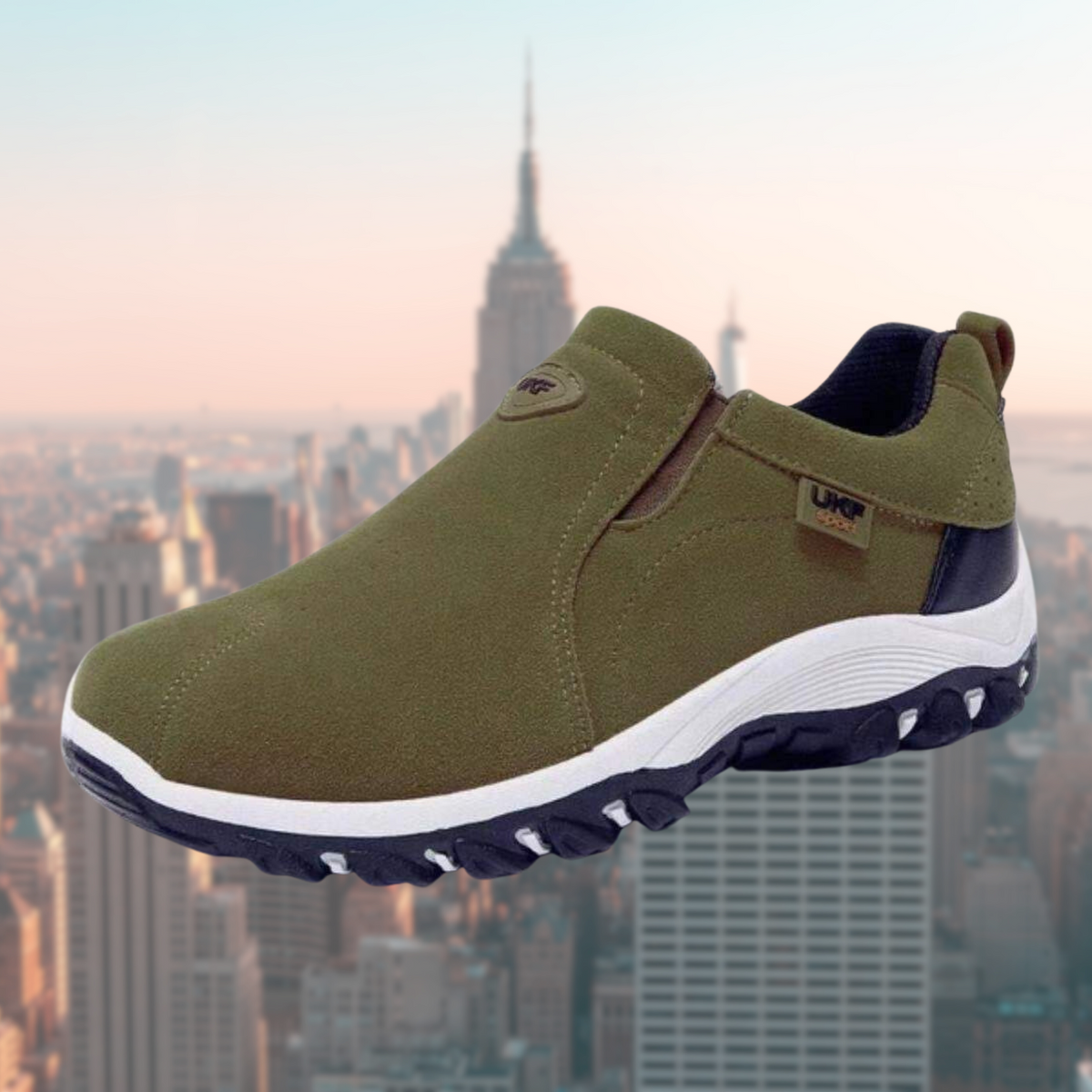 Fergus | The Cushioned Slip-On