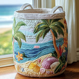 Tropicove | Hand-Quilted Laundry Basket